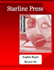 Starline Press English Rapid Review 6A