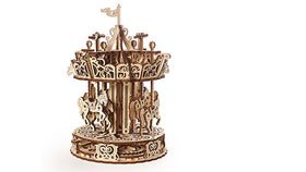 UGears Carousel Mechanical Model Engineering kit