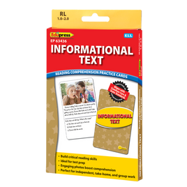 Informational Text Practice Cards Yellow Level