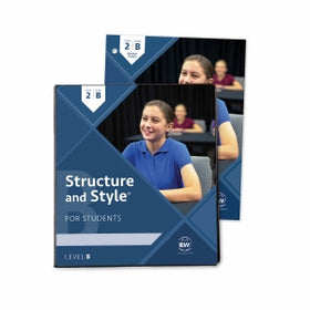 IEW Structure and Style for Students: Level B Year 2 [Binder & Student Packet] Grades 6-8