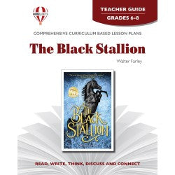 Novel Units Black Stallion Teacher Guide Grades 5-6
