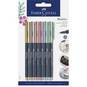 Metallic Markers - 6 colors