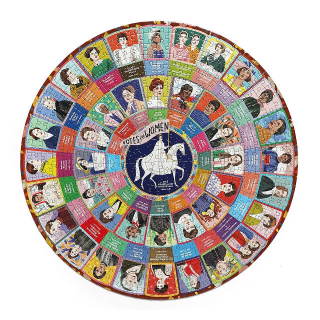 Votes for Women Puzzle 500 Piece Round