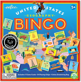 United States Geography Bingo Game