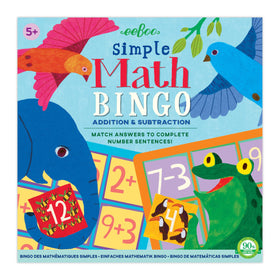 Simple Math Bingo
