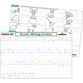 Cursive Writing Practice Learning Mat (Teacher Created Resources)