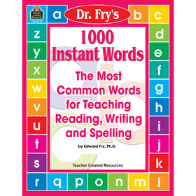 1000 Instant Words by Dr. Fry (Teacher Created Resources)