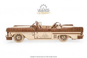 UGears Dream Cabriolet VM-05 mechanical model kit