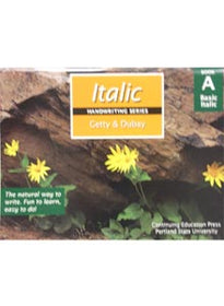 Italic Handwriting Book A (Getty-Dubay) CLEARANCE!