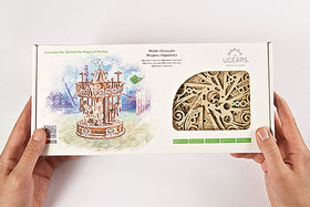 UGears Carousel Mechanical Model Engineering kit