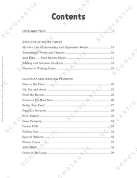 Cliffhanger Writing Prompts Grades 3-6