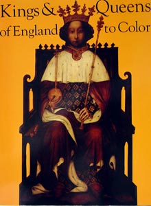 Kings and Queens of England Coloring Book