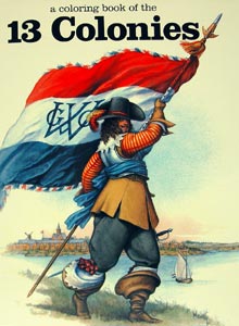A Coloring Book of the 13 Colonies