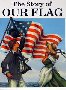 The Story of Our Flag Coloring Book