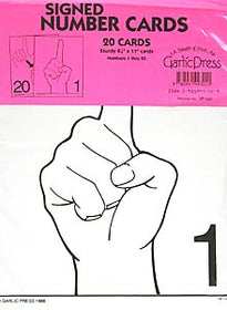 Signed Number Cards