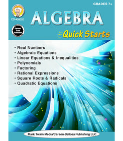 Algebra Quick Starts