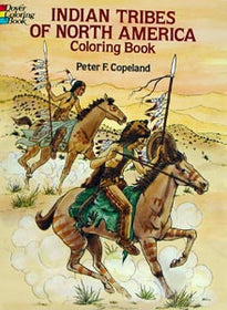 Indian Tribes of North America Coloring Book