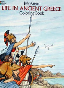 Life in Ancient Greece Coloring Book