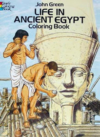 Life in Ancient Egypt Coloring Book