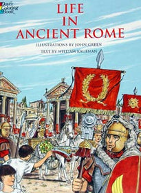Life in Ancient Rome Coloring Book