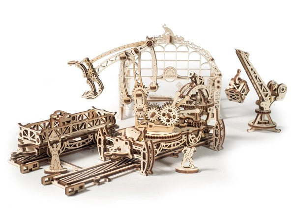 UGears Mechanical Town Rail Manipulator