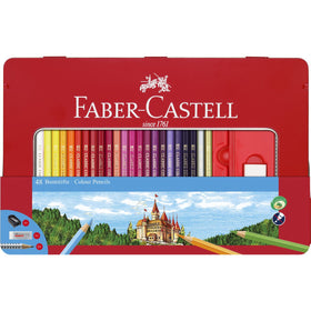 48 Classic Color Pencils & Accessories - Tin Set