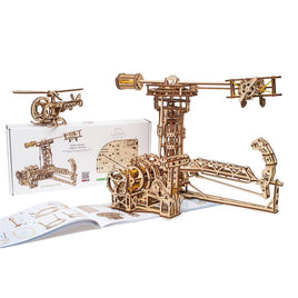 UGEARS Aviator Mechanical Model Kit