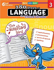 180 Days of Language Grade 3 -  Teacher Created