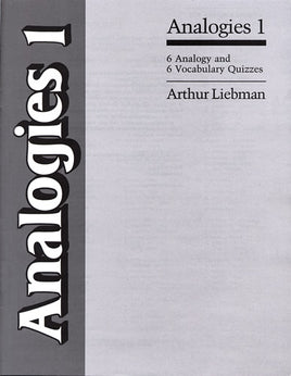 Analogies 1-6 Vocabulary & Analogy Quizzes  (Limited Quantities)