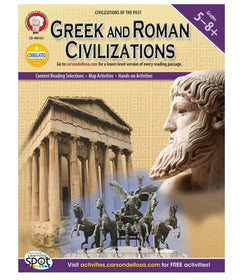 Greek and Roman Civilizations Resource Book Grade 5-8