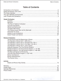 Greek and Roman Civilizations Resource Book Grade 5-8