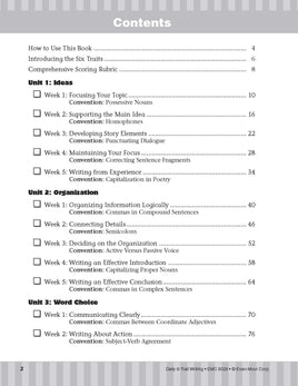 6-trait writing grade 8 evan-moor