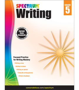 Spectrum Writing Grade 5