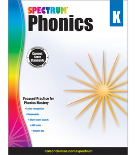 Spectrum Phonics Grade K