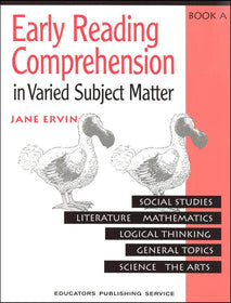 Early Reading Comprehension Book A, Workbook and Answer Key