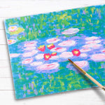 Paint by Number Museum Series:  Water Lilies (Faber-Castell)