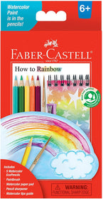 How to Rainbow Watercolor Pencils Set (Faber-Castell)