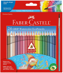 GRIP Watercolor EcoPencils 24 - Faber Castell