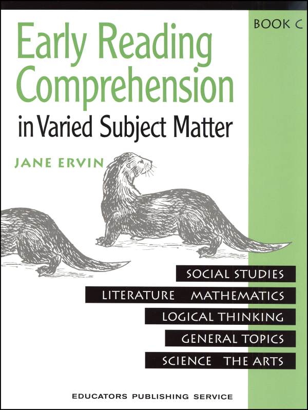 Early Reading Comprehension Book C, Workbook and Answer Key