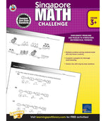 Singapore Math Challenge 3+ (Clearance - Limited Quantities)