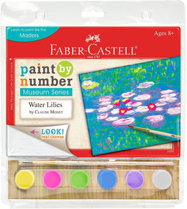 Paint by Number Museum Series:  Water Lilies (Faber-Castell)