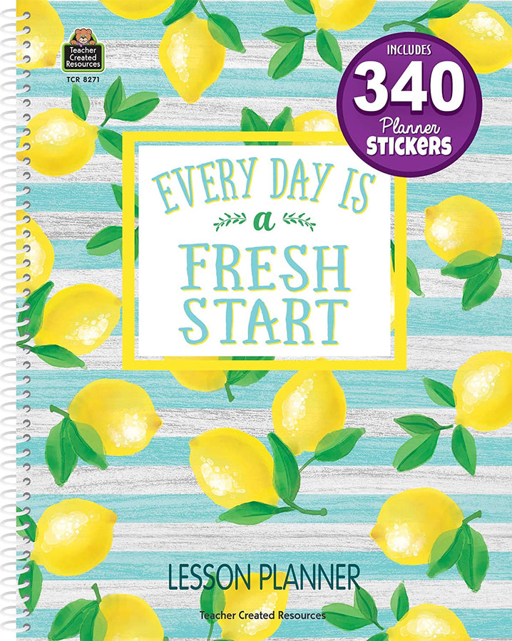 Lemon Zest Lesson Plan Book - Teacher Created Materials