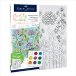 Watercolor Paint by Number Farmhouse Floral (Faber-Castell)