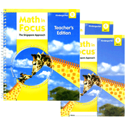 Math in Focus: The Singapore Approach Grade K Second Semester Homeschool Package (Clearance)