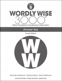 Wordly Wise 3000 Answer Key Grade 9 (4th Edition)