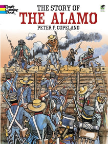 The Story of the Alamo Coloring Book