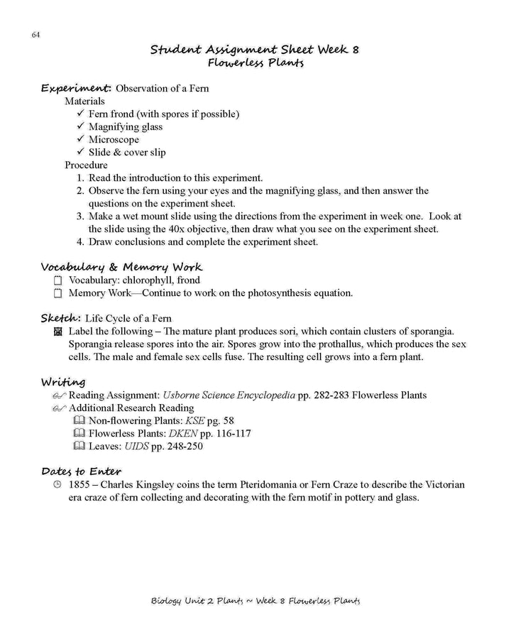 Biology for the Logic Stage Student/Teacher Combo - Elemental Science (2nd Edition)