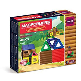 Magformers Log Cabin 48 Pieces - STEM