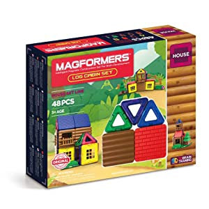 Magformers Log Cabin 48 Pieces - STEM