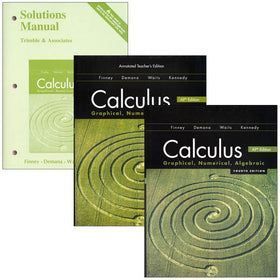 AP Calculus: Graphing, Numerical, Algebraic Homeschool Bundle (4th Edition)